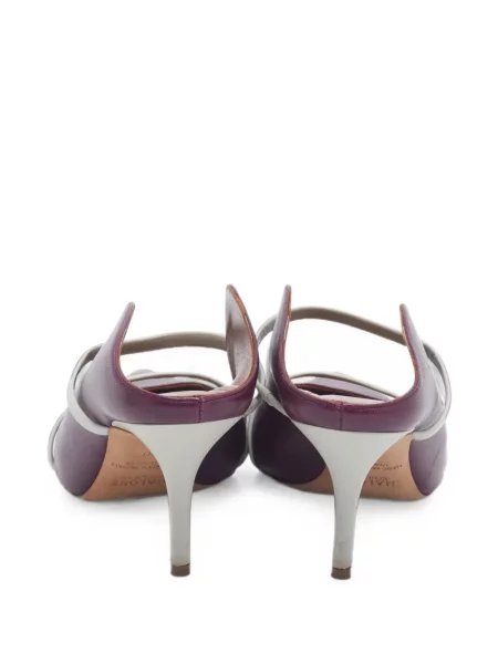 Papuci tip mules Malone Souliers din piele violet