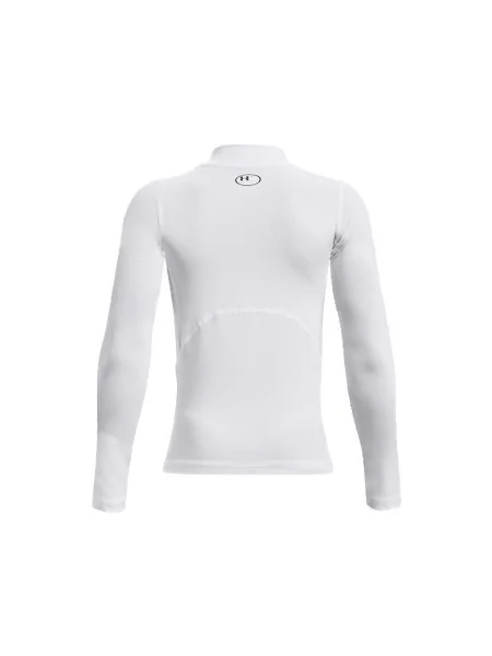 Tricou copii Under Armour alb