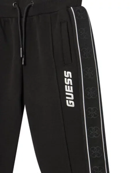 Guess Sportinės kelnės juoda