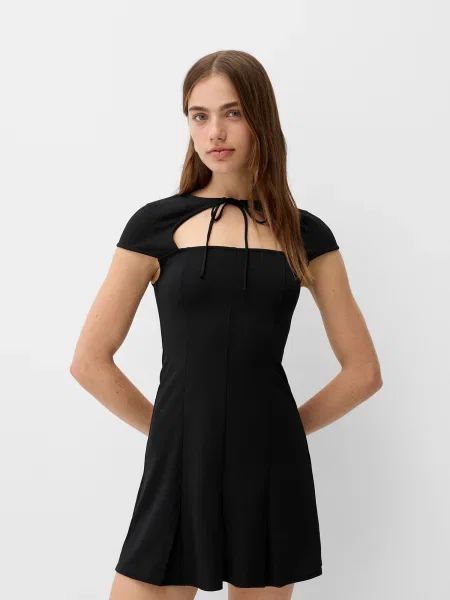 Bershka Rochie negru