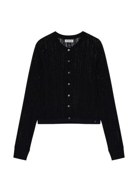 Decupat cardigan Anine Bing negru