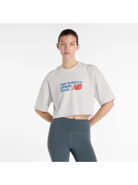 Koszulka New Balance – szara