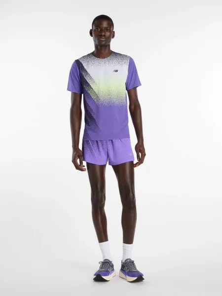 Футболка New Balance фіолетовий