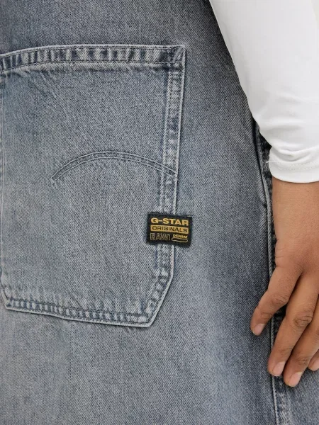 Джинсова сукня G-Star Carpenter Dungaree maxi пряма