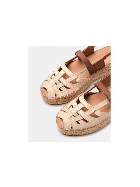Espadrilky Naguisa hnedá