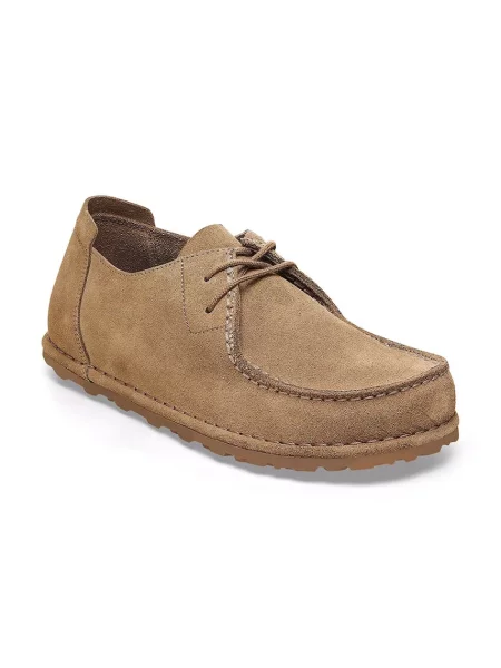 Pantofi Birkenstock din dantelă bej