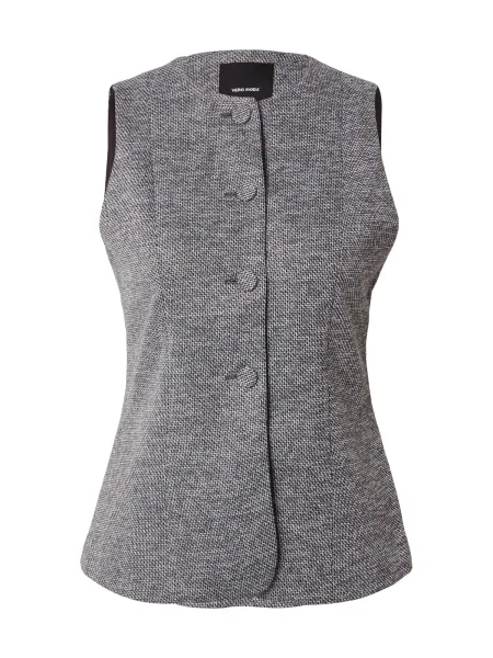 VERO MODA Vestă VMBERLIN gri negru