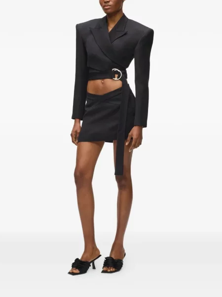 Mini fusta mini Karl Lagerfeld mini negru