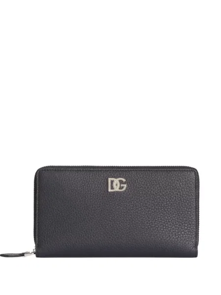 Portofel Dolce & Gabbana cu autograf albastru