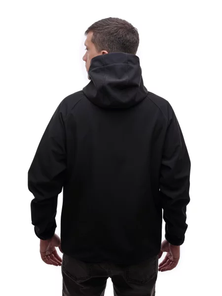 Вітровка STREAM текстиль/поліестер чорний