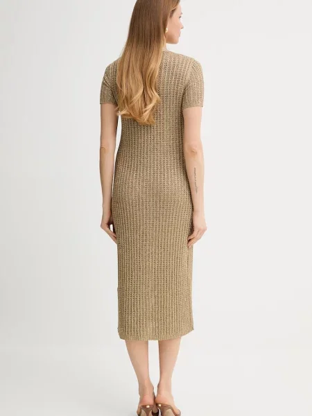TWINSET Rochie tricotată Bej verde