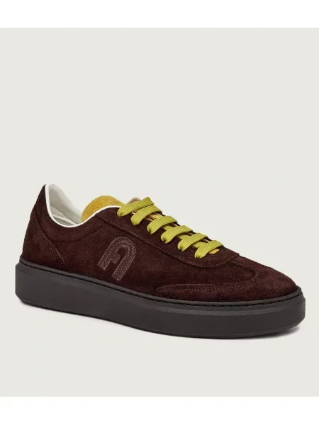 Furla Sneakers Furla Hype | piele întoarsă maro