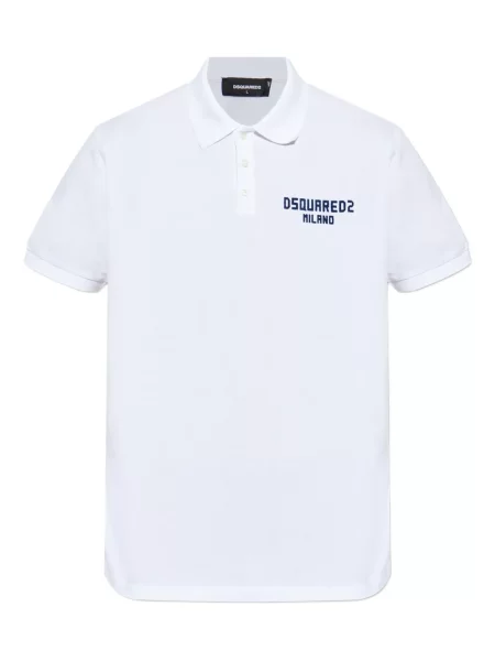 Polo Dsquared2 cu imagine alb