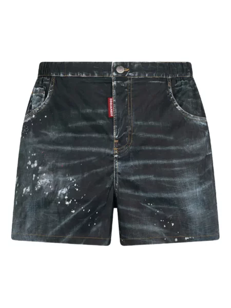 Slip de baie Dsquared2 negru