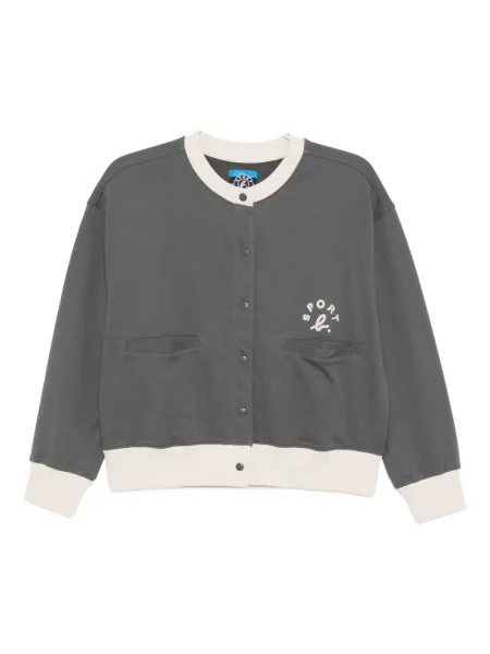 Pstryknąć kardigan Sport B. By Agnès B. szary