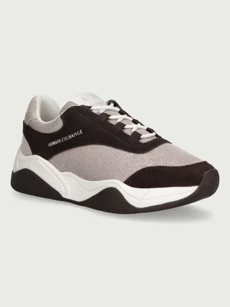 Armani Exchange sneakers pentru femei bej