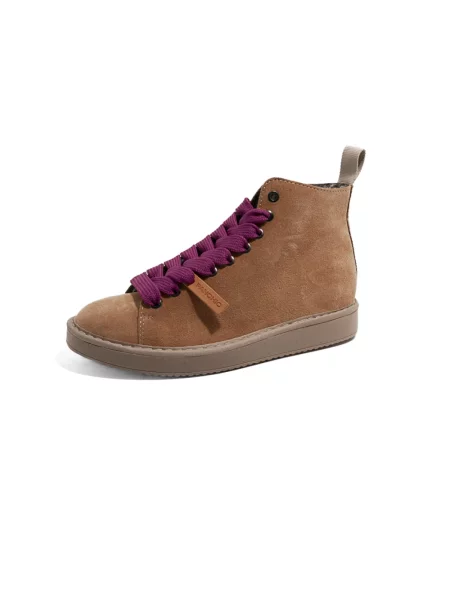 Sneakersy Panchic brązowe