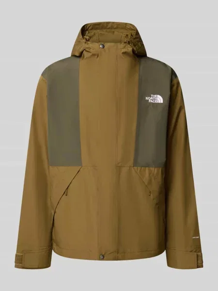 Kurtka z wyhaftowanym logo model REIGN ON The North Face oliwkowa