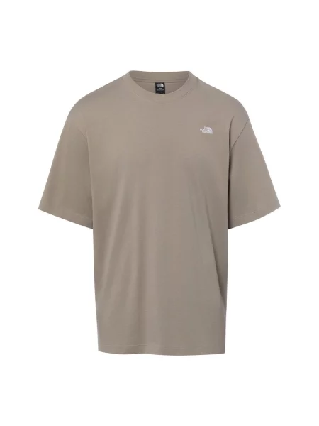 The North Face koszulka Mężczyźni S brązowy