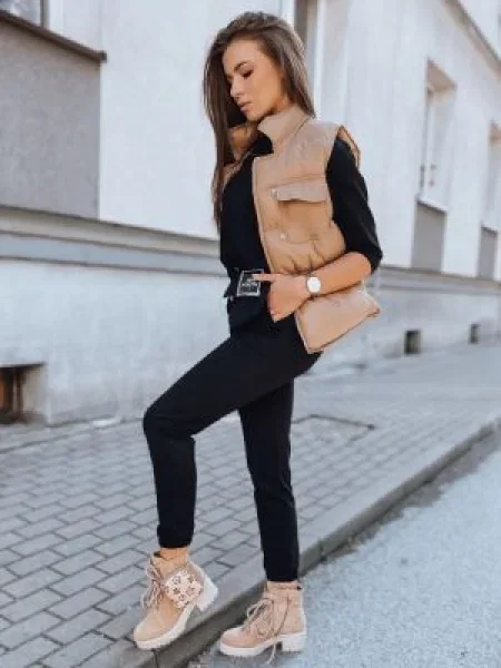 Vestă Dstreet maro