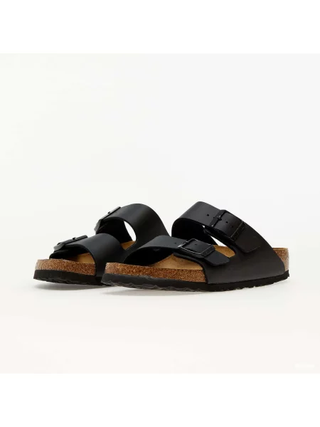 Birkenstock Arizona Soft Footbed Black Narrow Fit Unisex Sandały Birkenstock Size: czarny