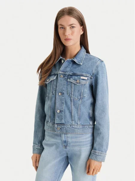 Calvin Klein Jeans Дънково яке Classic син
