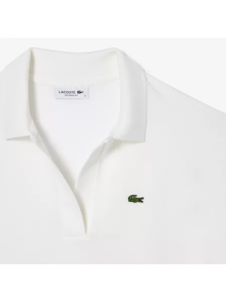 Поло Lacoste белое