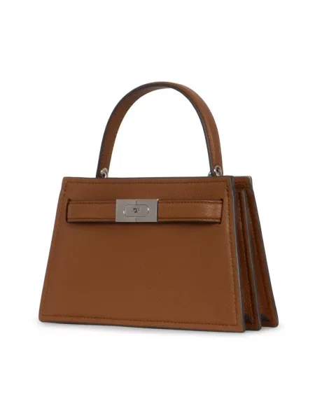 Torebka Tory Burch skórzana brązowa