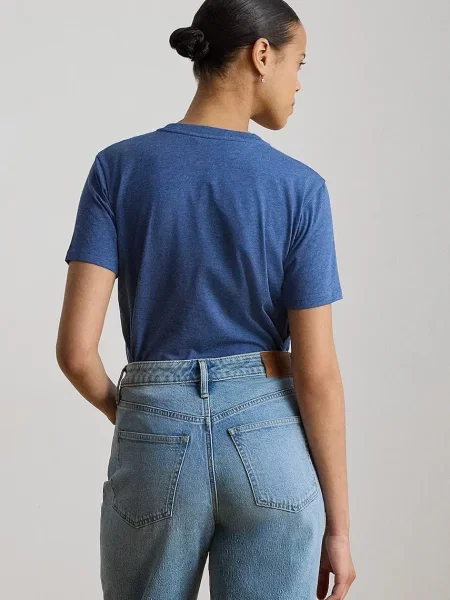 Lauren Ralph Lauren tričko dámske modrá