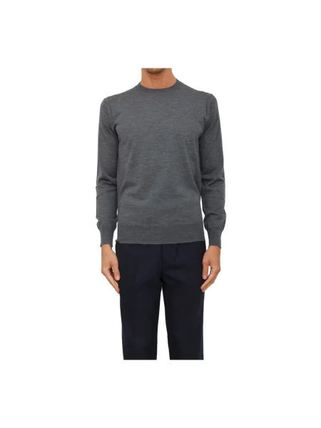 Sweter Paolo Pecora wełniany szary