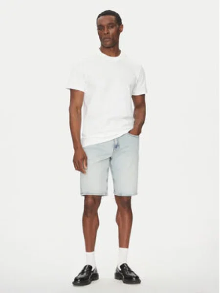 Calvin Klein Jeans Džínové šortky modrá