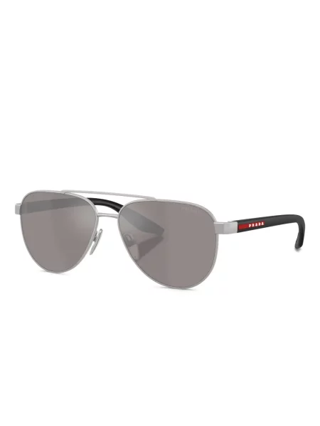 Ochelari de soare Prada Linea Rossa gri