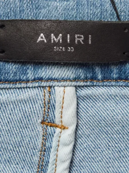 Blugi Amiri zdrențuiți albastru