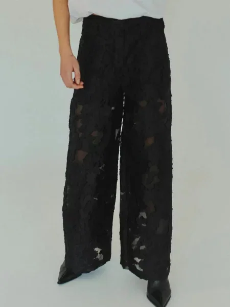 NORR Pantaloni Burna' negru