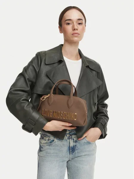 LOVE MOSCHINO Geantă maro