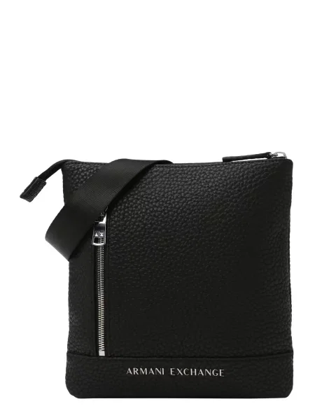 Geantă Armani Exchange fără toc negru