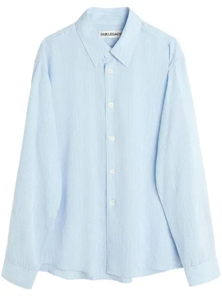 Košile Our Legacy modrá