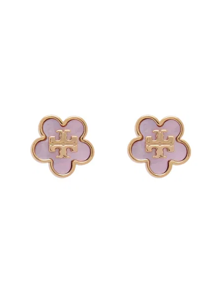 Tory Burch Cercei Mop Stud Earrings roz