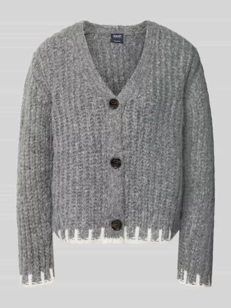 Sweter o kroju regular fit z dodatkiem wełny model Kustra' Joop!