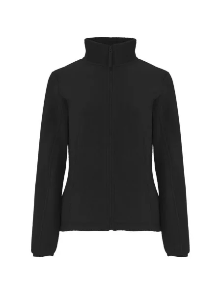 Bluza Polarowa Artic Z Pełnym Zamkiem Błyskawicznym czarna