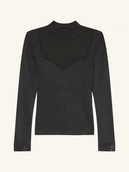 Guess sweter LUCY czarny