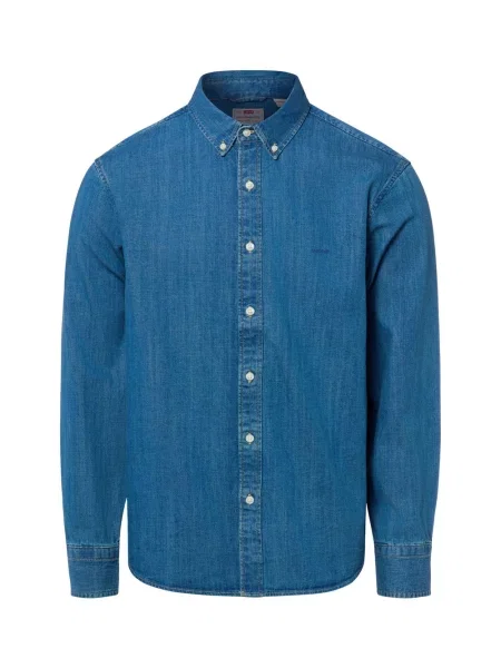 Levi's koszula dżinsowa Mężczyźni Regular Fit S niebieski