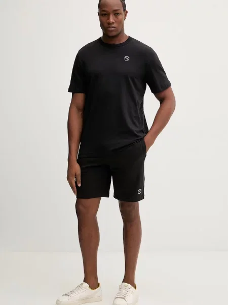 Puma tričko pánske Essential elevated čierna