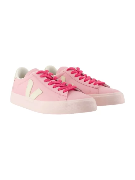 Sneakersy Veja Campo skórzane różowe