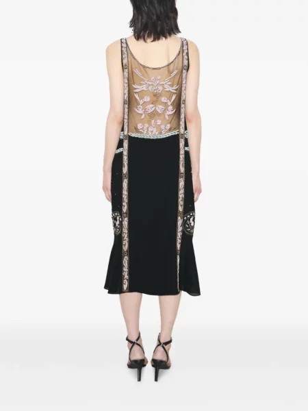 Rochie Tory Burch plasă negru