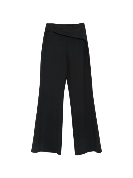 Pantaloni Chiara Boni La Petite Robe de catifea negru