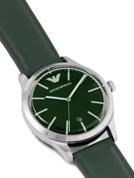 Ceas Emporio Armani cu autograf verde