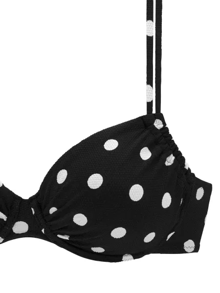 LASCANA Bikini črna bela