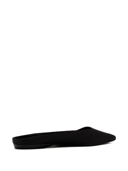 Papuci tip mules Staud fără toc negru