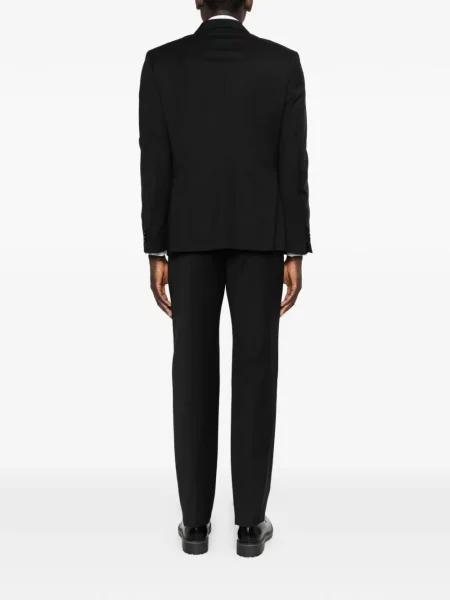 Dvouřadý oblek Manuel Ritz černý